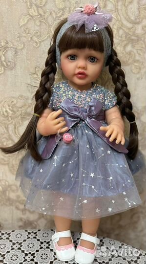 Кукла реборн полностью силиконовая