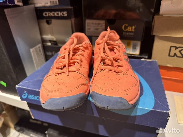 Кроссовки детские теннисные asics 32,5 20 см