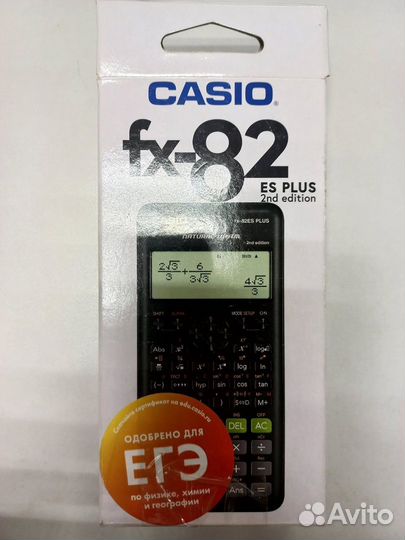 Инженерный калькулятор casio