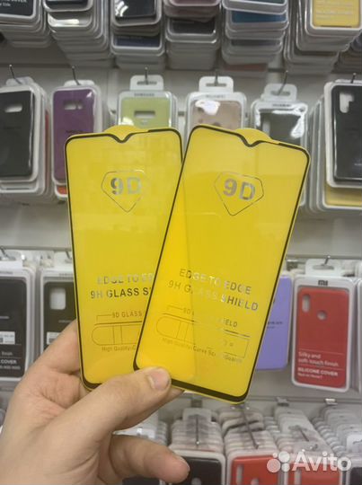 Защитное стекло 5D для Redmi Note 8pro