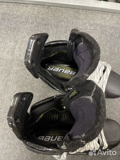 Хоккейный коньки бауер ultrasonic размер 9.5 fit 1