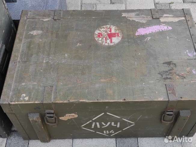 Ящик армейский дереянный