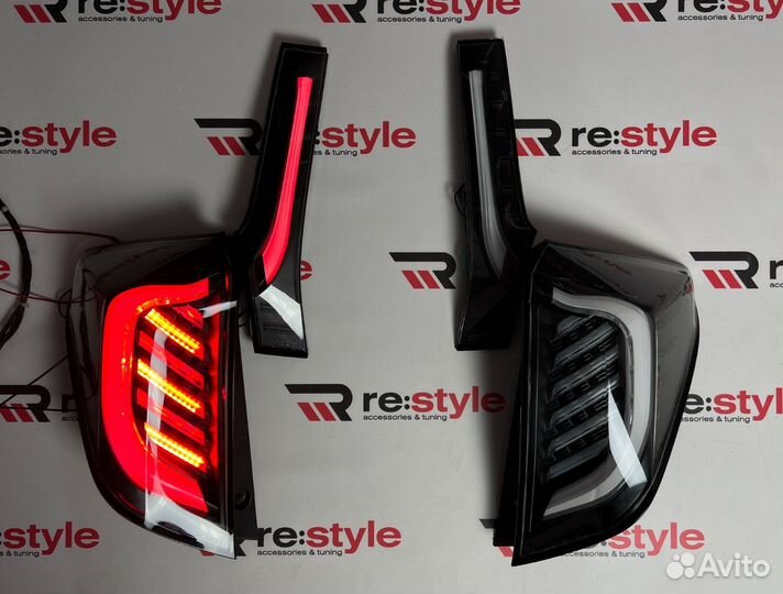 Стопы Honda Fit с14г Дымчатые Vland R2269