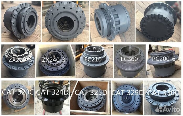 Редуктор хода Volvo EC290 без мотора