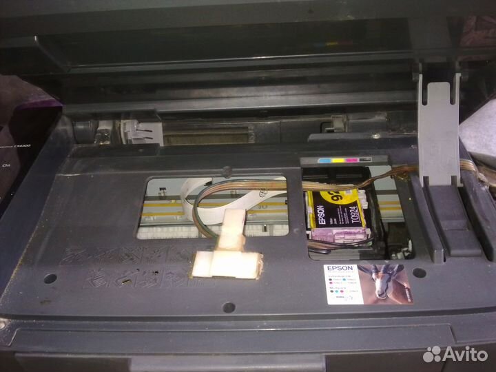 Принтер(мфу) Epson stylus cx 4300 с снпч