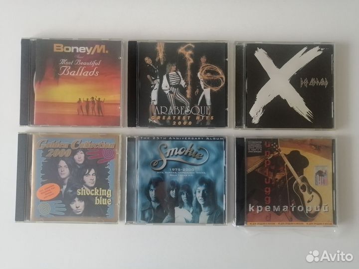 CD диски фирменные