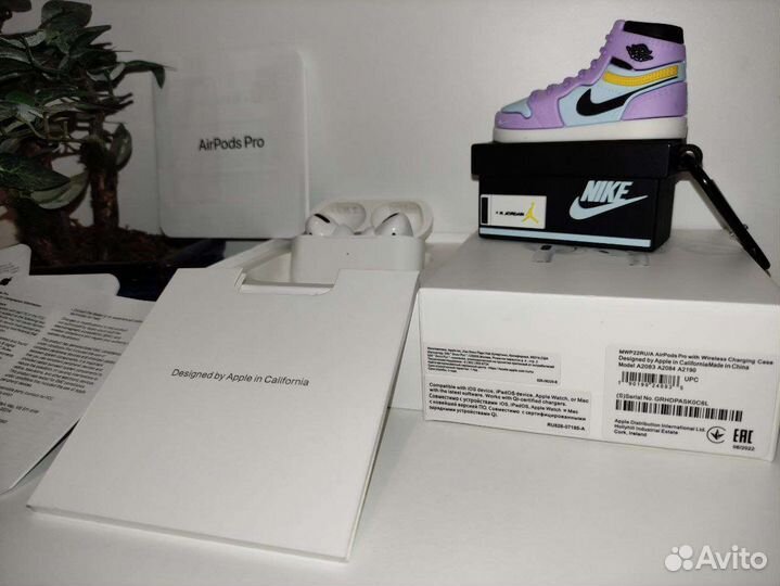 Беспроводные наушники apple airpods pro