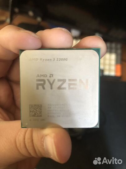 Amd ryzen 3 2200g +куллер