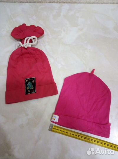 Шапочка трикотажная для девочки