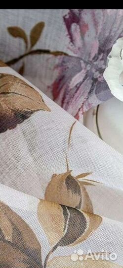 Тюль под лен