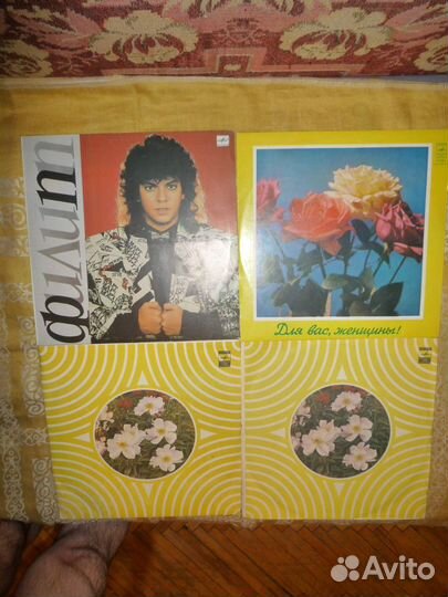 Винил пластинки 30 штук одним лотом