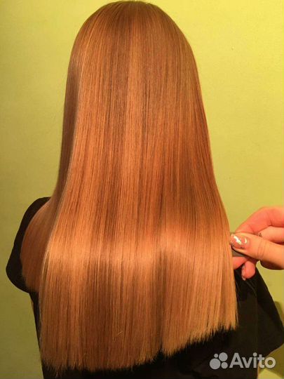 Кератиновое выпрямление