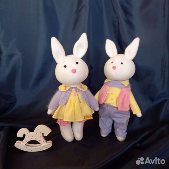 Интерьерные куклы Зайки