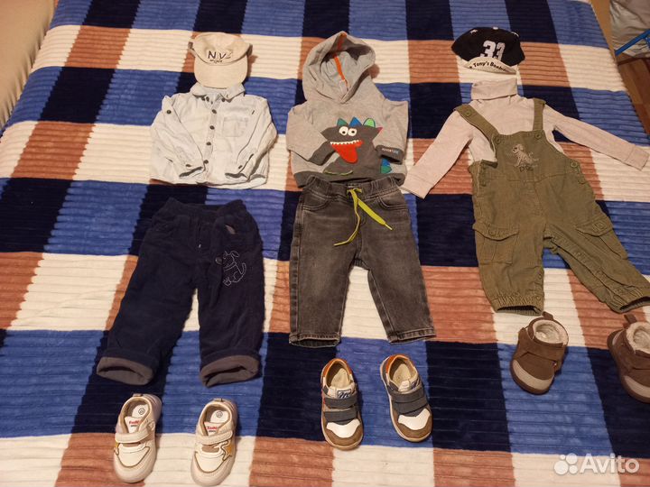 Феши пакетом для мальчика 74 80 86