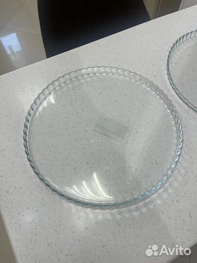 Блюдо прозрачное 28 см