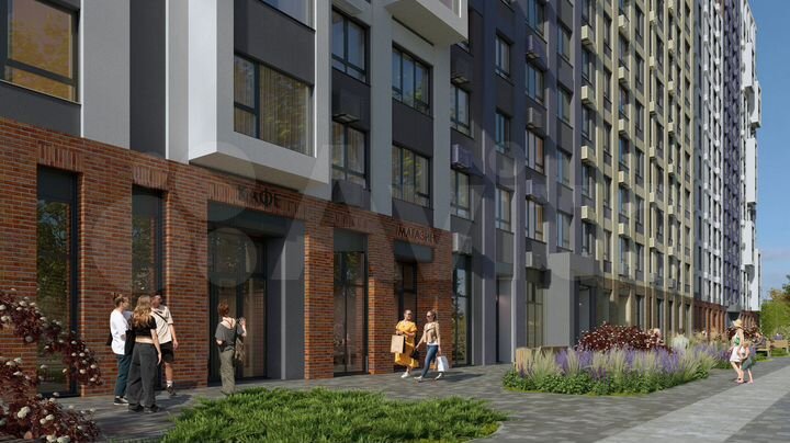 1-к. квартира, 33 м², 1/12 эт.