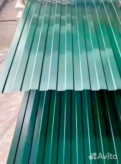 Профнастил 1200х2000 C8 оцинкованный PFN-7622