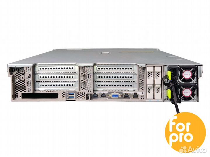 Сервер cisco UCS c240 M5 24SFF 2x6162Plat 96GB