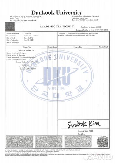 Репетитор по корейскому языку