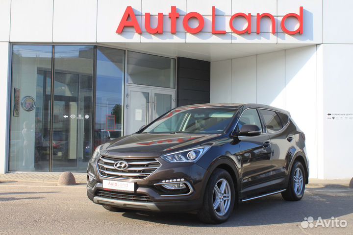 Hyundai Santa Fe 2.2 AT, 2017, 87 367 км