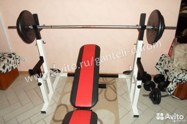 Тренажер для грудных мышц и доп блины