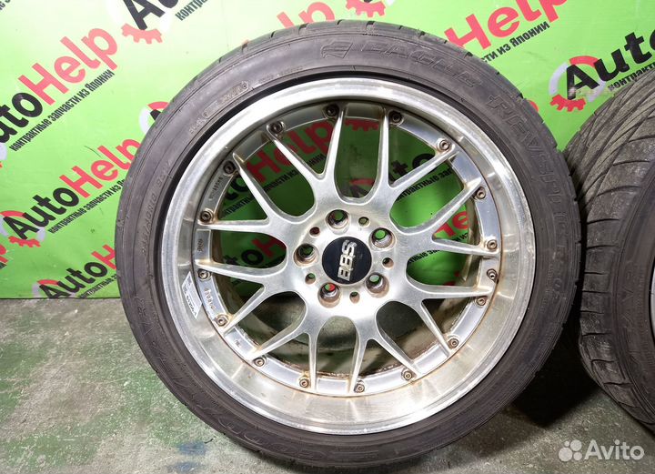 Колеса BMW BBS кованые R18 5*120 goodyear лето