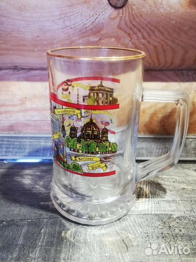 Три кружки пивные Берлин, Рим, Оксфорд 0.5 л