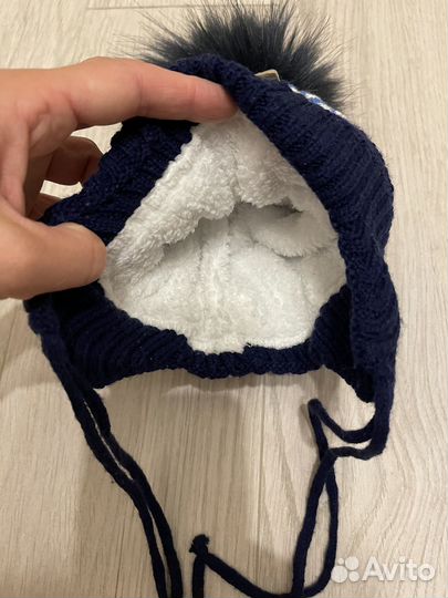Шапка зимняя на мальчика