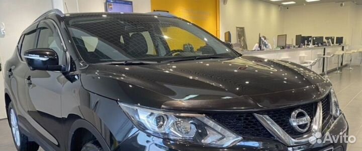 Дефлектор капота nissan qashqai j11