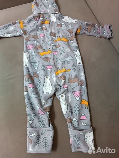 Флисовый комбинезон crockid 92