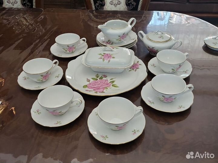 Чайный сервиз на 6 персон чехословакия