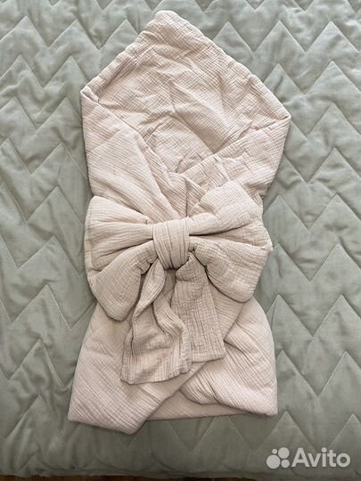 Муслиновый конверт на выписку