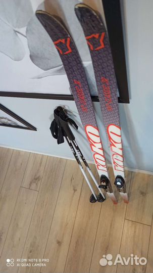 Лыжи беговые, комплект детский