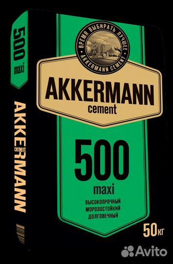 Цемент аккерман м500