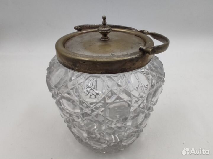 Антикварная бисквитница Англия 1930 г