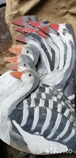 Макеты гусей для охоты