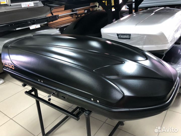 Автобокс багажник на крышу Kaptur (Рено Каптюр)