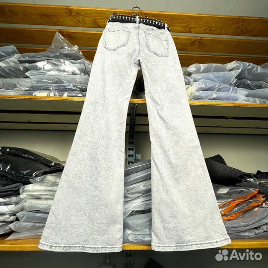 Джинсы клеш Rick Owens Rebel Flare