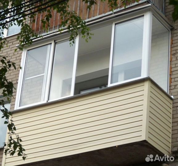 Остекление балконов и лоджий