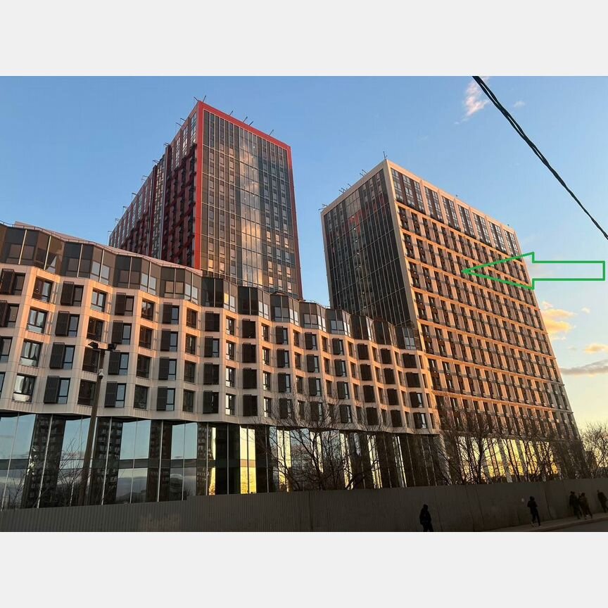 2-к. апартаменты, 42,5 м², 18/21 эт.