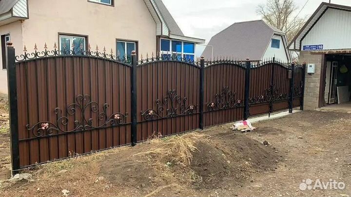 Кованый забор