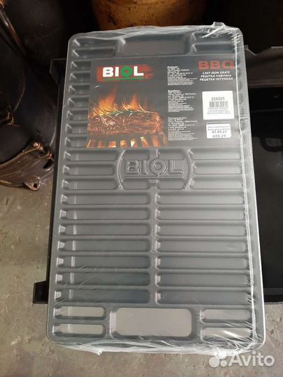 Чугунная решетка гриль 4225