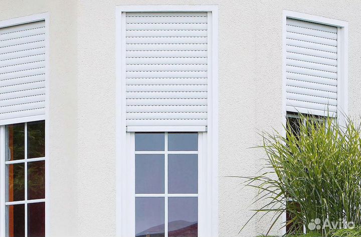 Рольставни на окна наружные