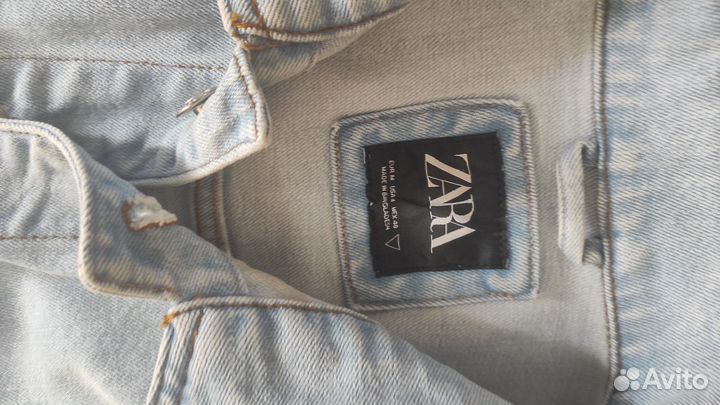 Джинсовая куртка zara