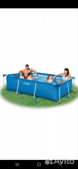 Каркасные бассейны intex