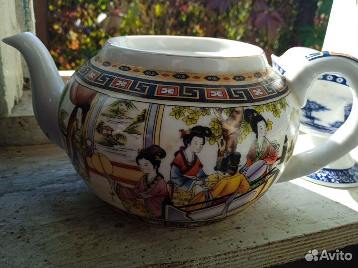 Чайник заварочный фарфор