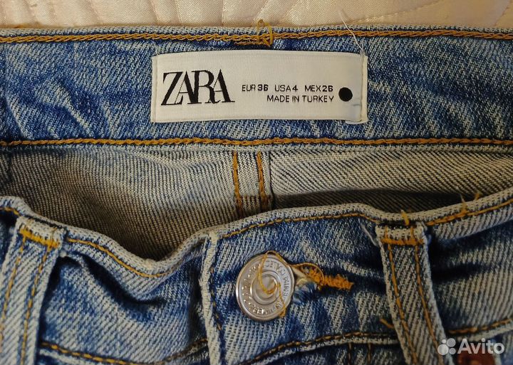 Джинсы zara 36