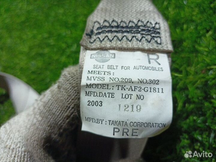 Ремень безопасности передний правый Infiniti Fx35