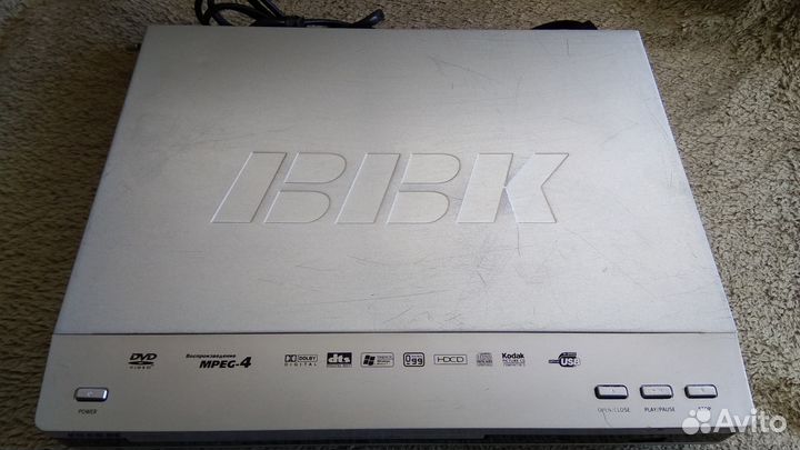DVD плеер BBK DV118SI