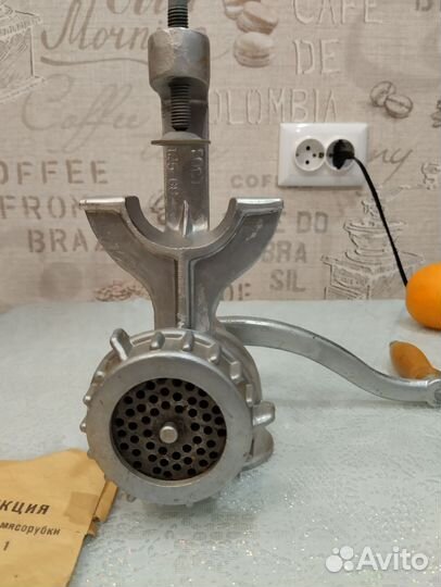 Мясорубка ручная СССР
